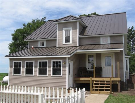 burnished slate metal roof